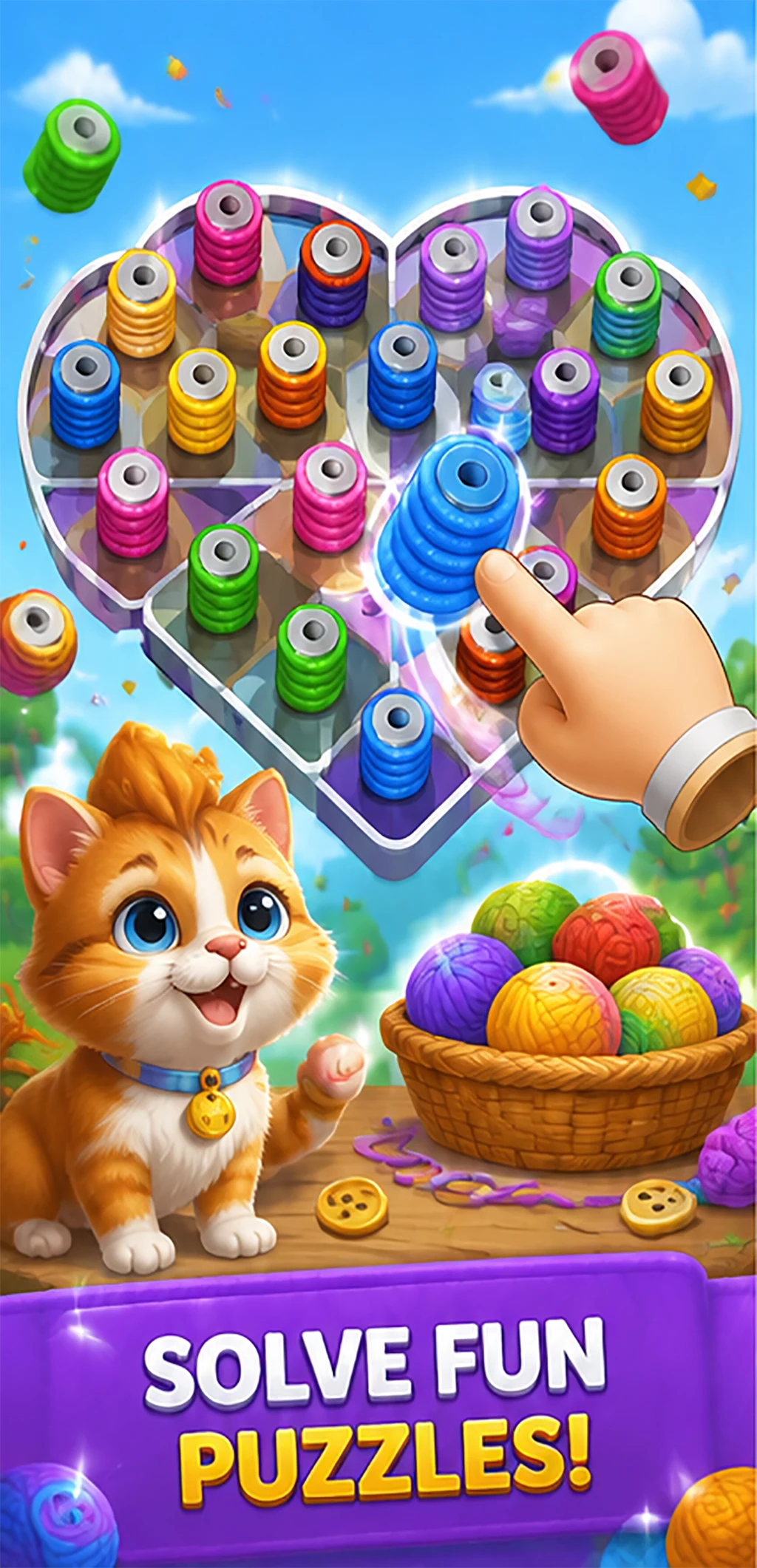 Wool Crush: Unravel Yarn screenshot