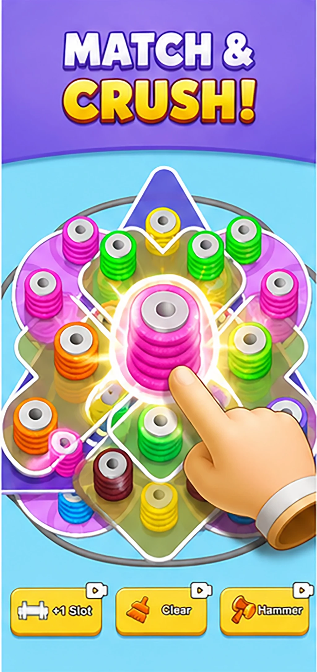 Wool Crush: Unravel Yarn screenshot